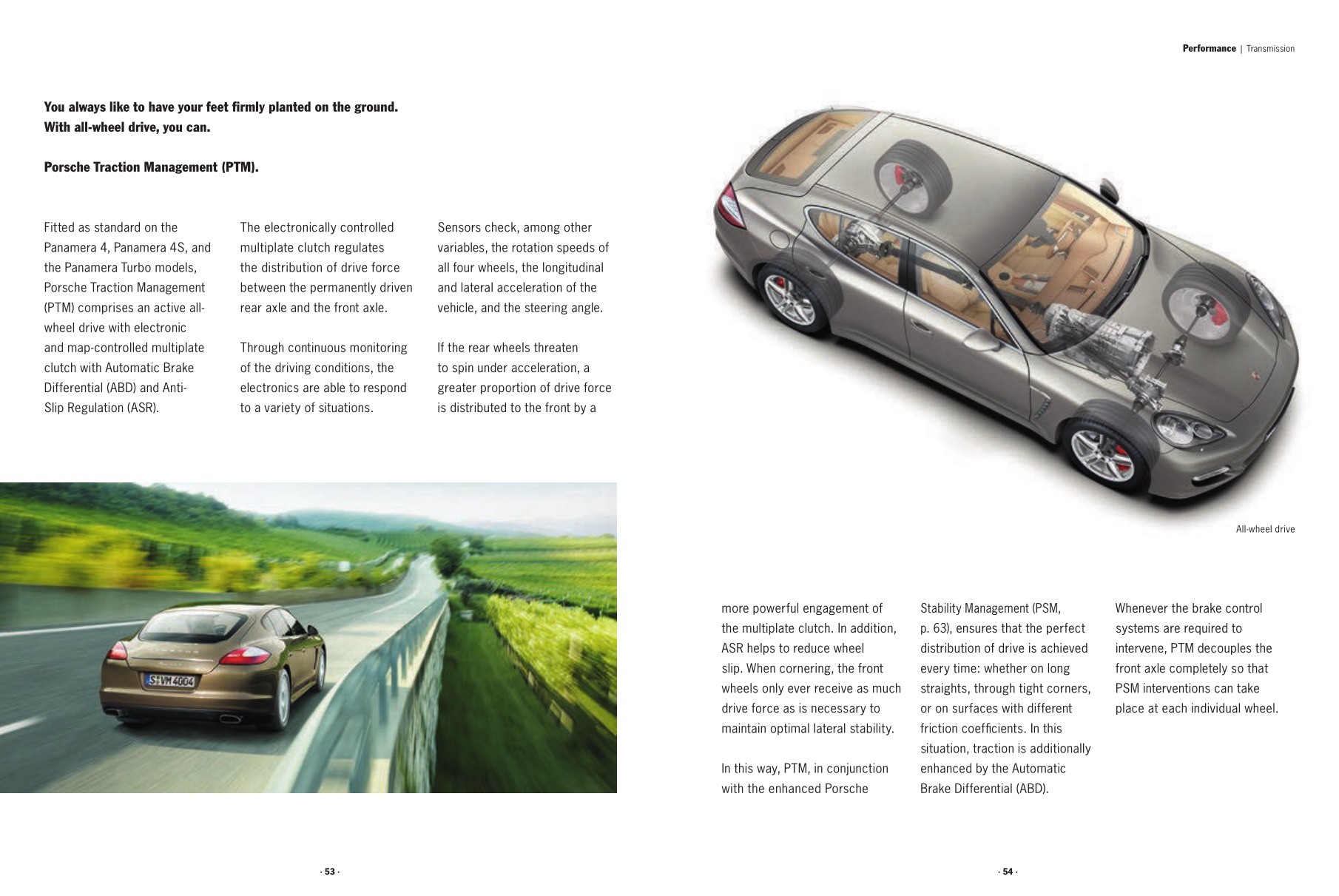 2012 Porsche Panamera Brochure Page 23